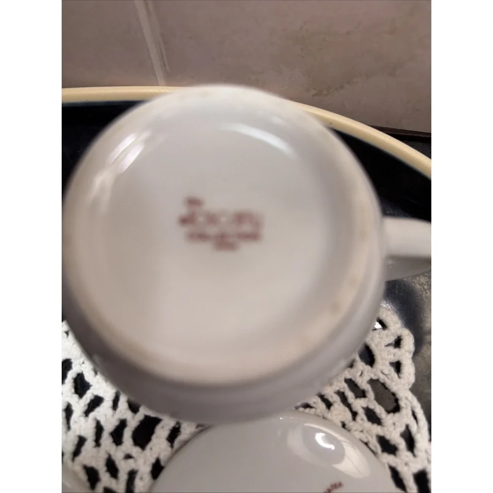 The Toscany Collection Tea Bag Design Tea Mug w/Tea Strainer & Cover-Coaster‎